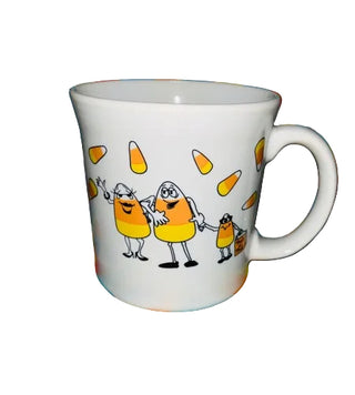 Fiesta Java Mug Candy Corn HTF Older design