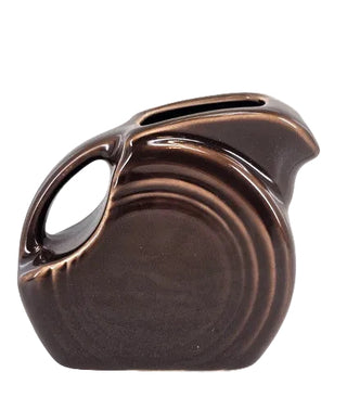Fiestaware Mini Disc Pitcher - Chocolate. CANDY'S