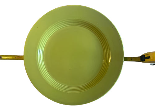 Vintage Homer Laughlin Harlequin Chartreuse 10