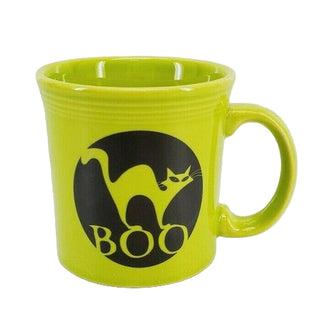 Fiesta Boo Cat Java Mug Lemongrass Retired Design & Color