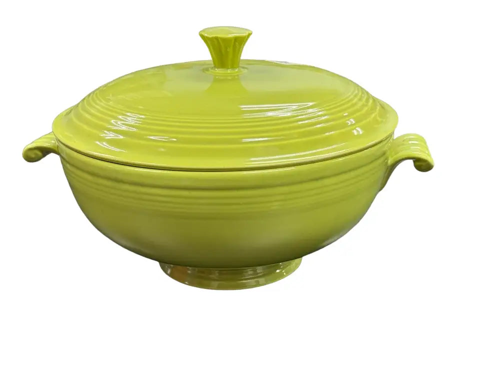 Vintage Chartreuse Casserole Fiesta