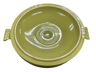 Vintage Chartreuse Casserole Fiesta