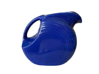 Vintage Cobalt Water Pitcher Fiesta