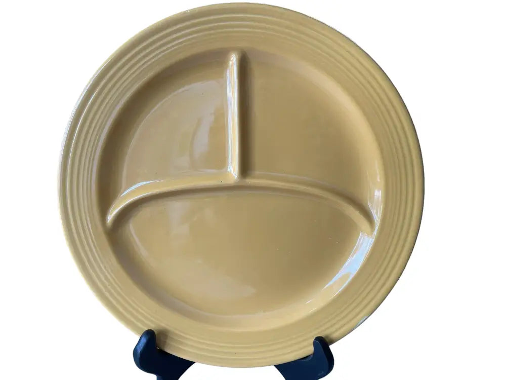 Vintage Fiesta 10.5 Divided Plate