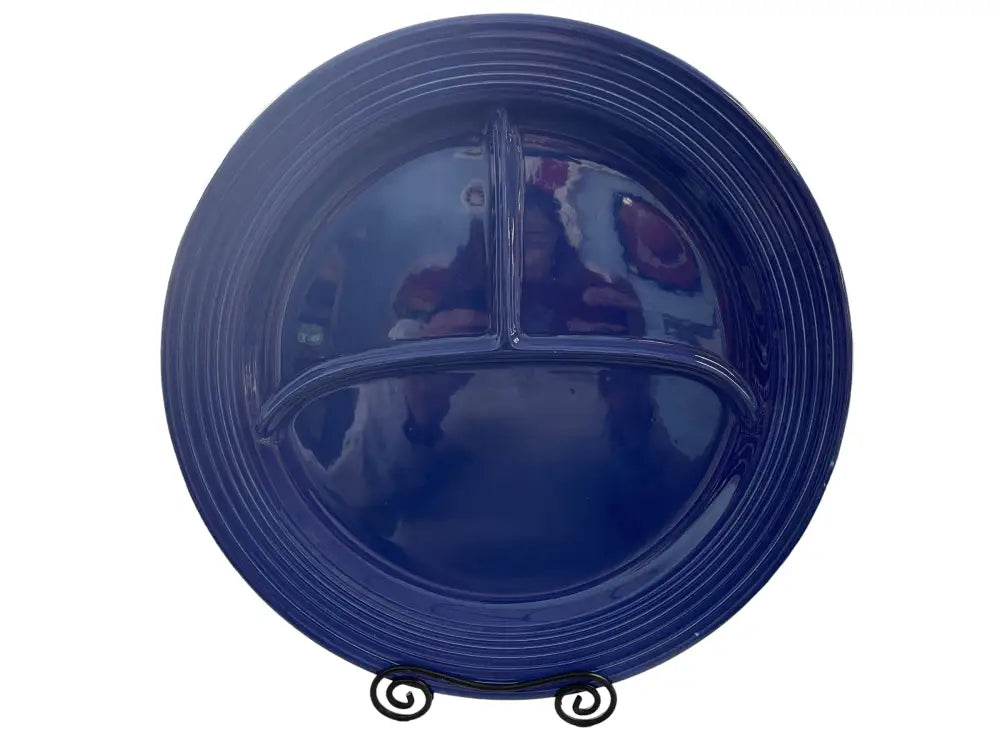 Vintage Fiesta 10.5 Divided Plate - Thumbnail 2