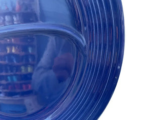 Vintage Fiesta 11.5’’ Divided Plate Cobalt Compartment