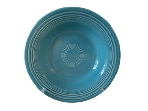 Vintage Fiesta 8.5’’ Rim Soup Turquoise Fiesta