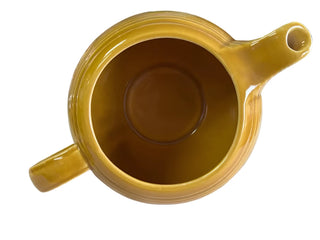 Vintage Fiesta Antique Gold Teapot Medium