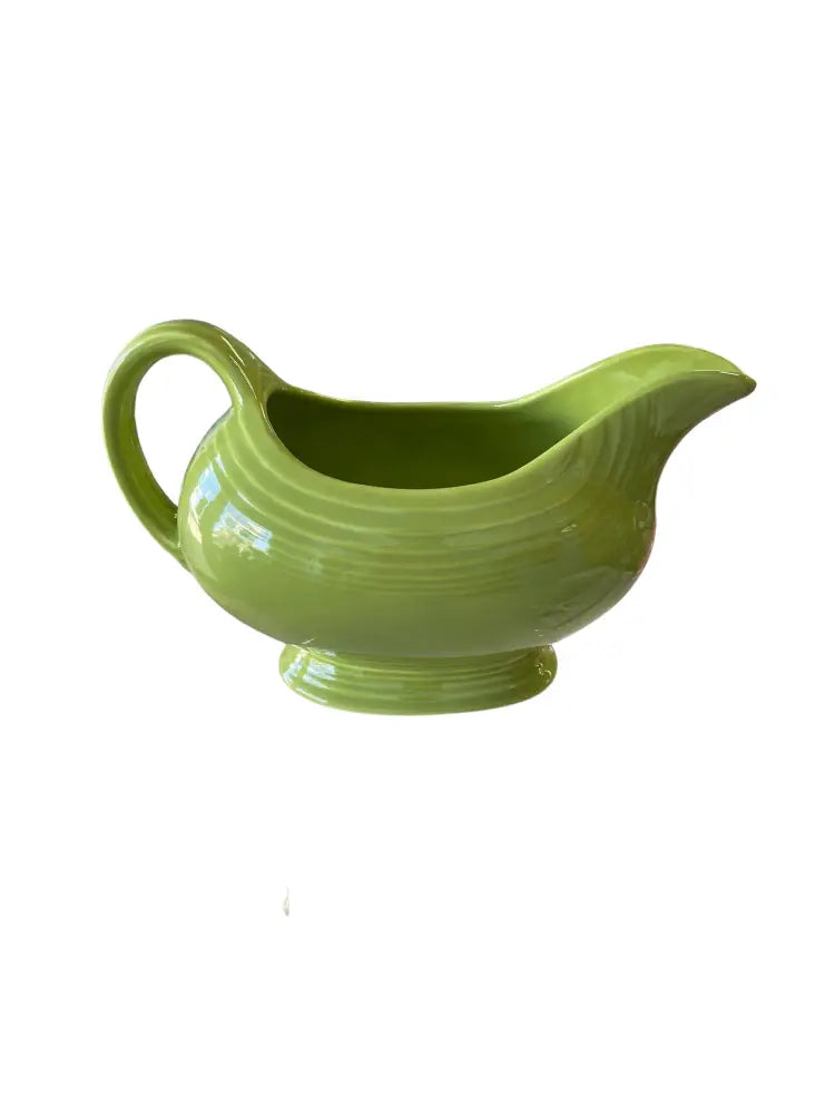 Vintage Fiesta Chartreuse Gravy Boat Fiesta