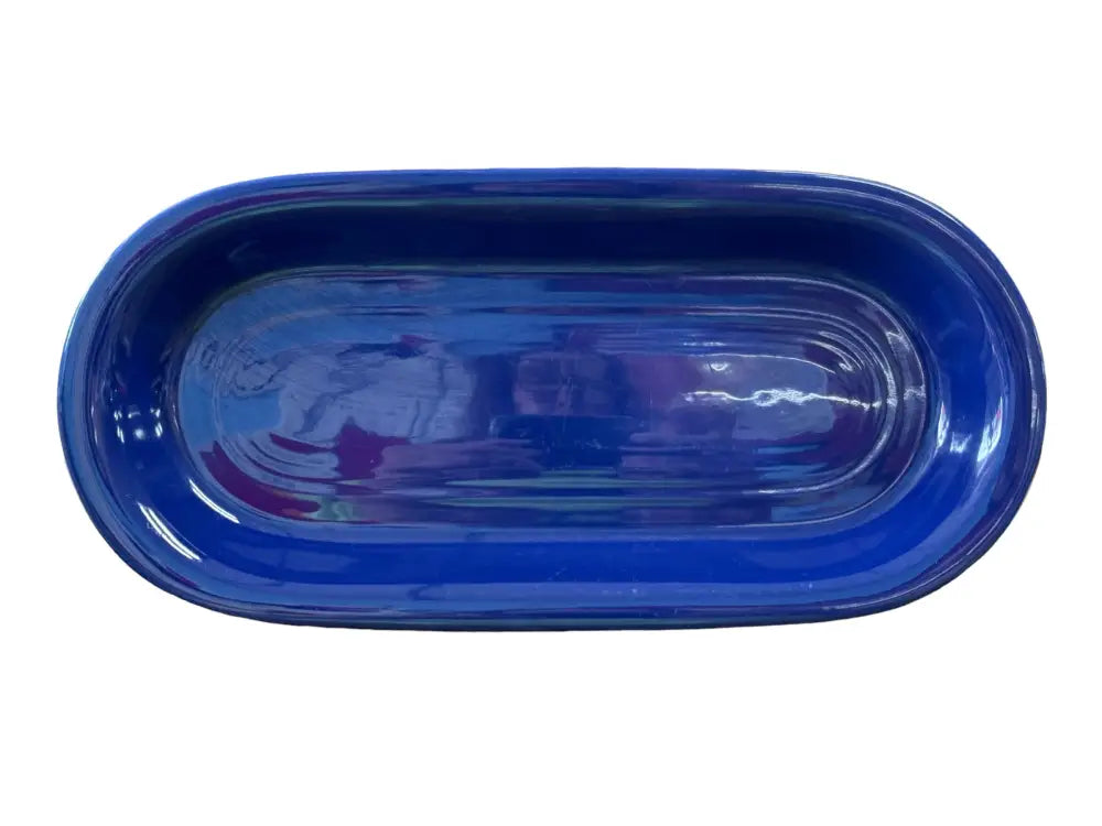 Vintage Fiesta Cobalt Blue Utility Tray Fiestaware