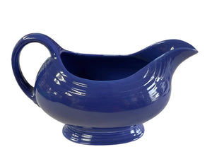 Vintage Fiesta Cobalt Gravy Boat