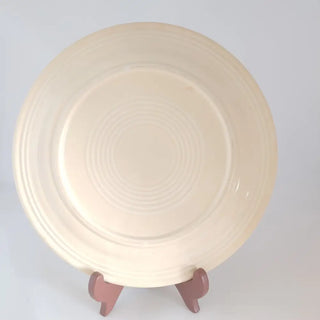 Vintage Fiesta Compartment Divided Plate 10.5. Ivory Fiestaware