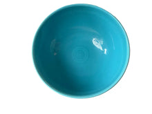 Load image into Gallery viewer, Vintage Fiesta Footed Salad Bowl Cobalt Turquoise
