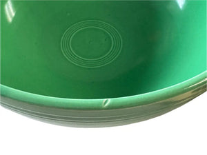 Vintage Fiesta Footed Salad Bowl Green