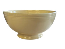 Load image into Gallery viewer, Vintage Fiesta Footed Salad Bowl Ivory
