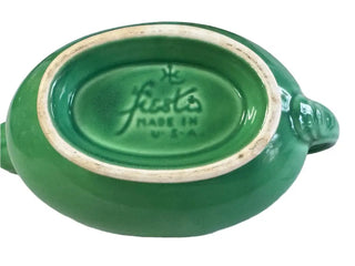 Vintage Fiesta Gravy Boat Original Green