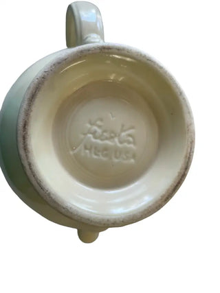 Vintage Fiesta Ivory C Handled Teapot