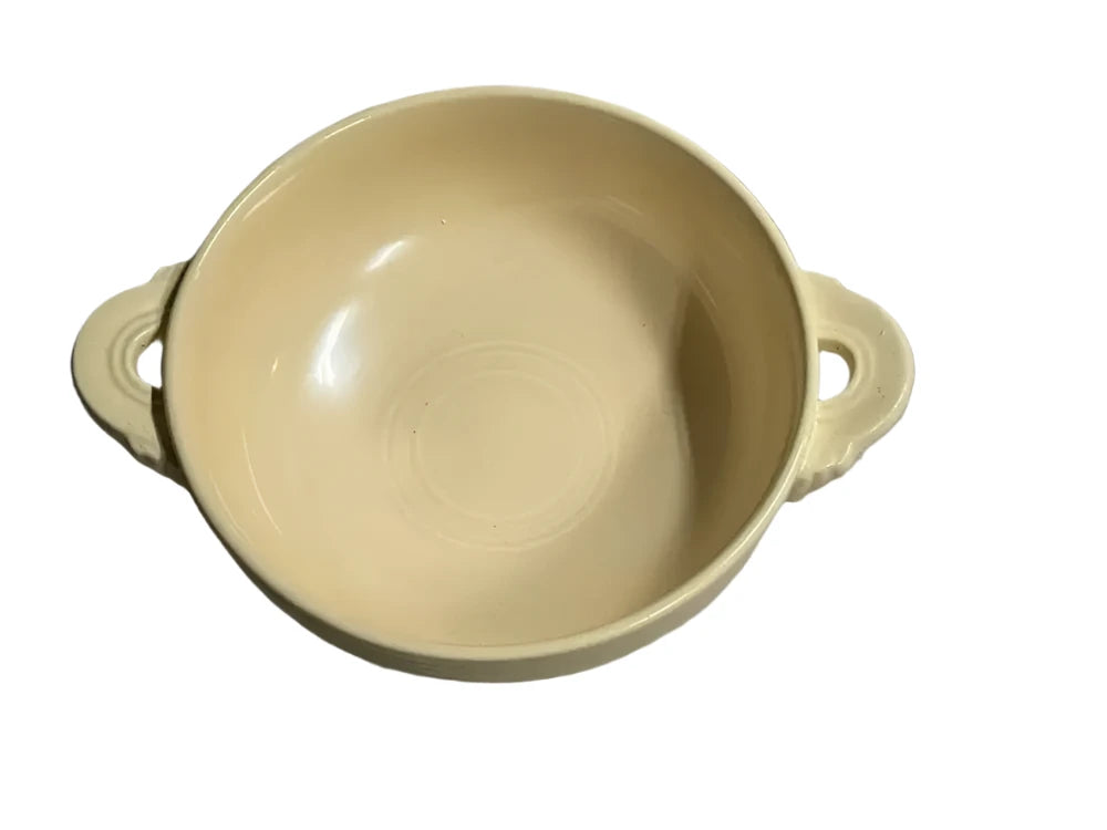 Vintage Fiesta Ivory Cream Soup Bowl - Thumbnail 2