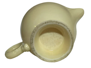 Vintage Fiesta Ivory Creamer Ring Handled