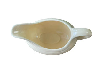 Vintage Fiesta Ivory Gravy Boat Fiesta