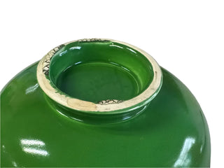 Vintage Fiesta Medium Green Covered Casserole Dish Htf