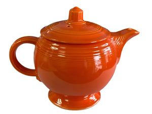 Vintage Fiesta Medium Red Teapot