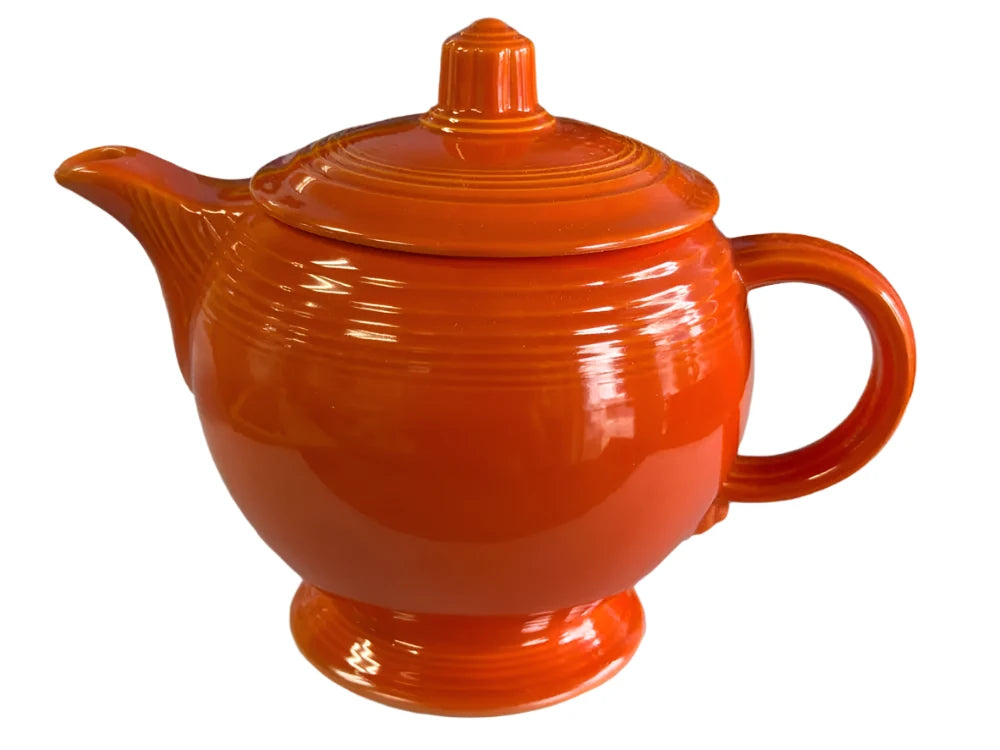 Vintage Fiesta Medium Red Teapot