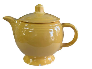 Vintage Fiesta Medium Yellow Teapot