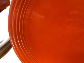 Vintage Fiesta Red Chop Plate 12’’