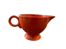 Load image into Gallery viewer, Vintage Fiesta Red Ring Handled Creamer Fiesta
