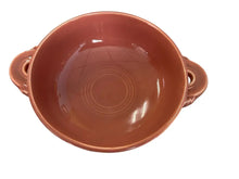 Load image into Gallery viewer, Vintage Fiesta Rose Cream Soup Bowl 50’S Color Fiesta
