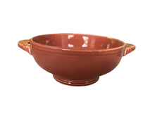 Load image into Gallery viewer, Vintage Fiesta Rose Cream Soup Bowl 50’S Color Fiesta
