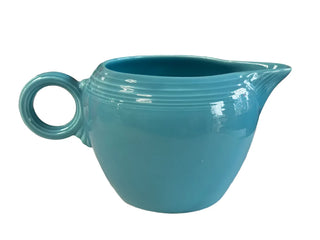 Vintage Fiesta Turquoise 2 Pint Jug