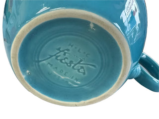 Vintage Fiesta Turquoise 2 Pint Jug