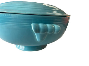 Vintage Fiesta Turquoise Casserole New