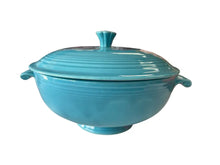Load image into Gallery viewer, Vintage Fiesta Turquoise Casserole New
