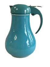 Load image into Gallery viewer, Vintage Fiesta Turquoise Syrup Dispenser Server New
