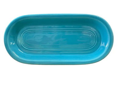 Vintage Fiesta Turquoise Utility Tray