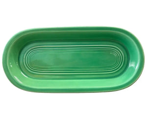 Vintage Fiesta Utility Tray In Original Green Glaze 1938-1946 Fiestaware