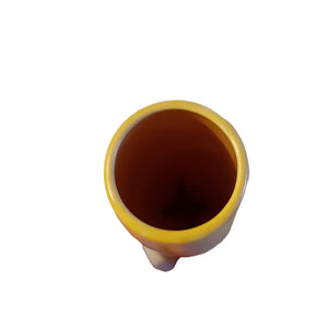 Vintage Fiesta Yellow Bud Vase Fiestaware