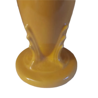 Vintage Fiesta Yellow Bud Vase Fiestaware