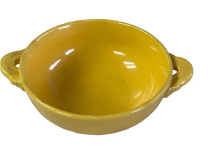 Vintage Fiesta Yellow Cream Soup Bowl