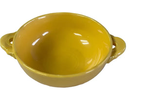 Vintage Fiesta Yellow Cream Soup Bowl