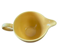 Load image into Gallery viewer, Vintage Fiesta Yellow Creamer Ring Handle Fiesta
