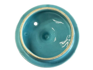 Vintage Fiestaware Turquoise Medium Teapot Fiesta Blue C Handle