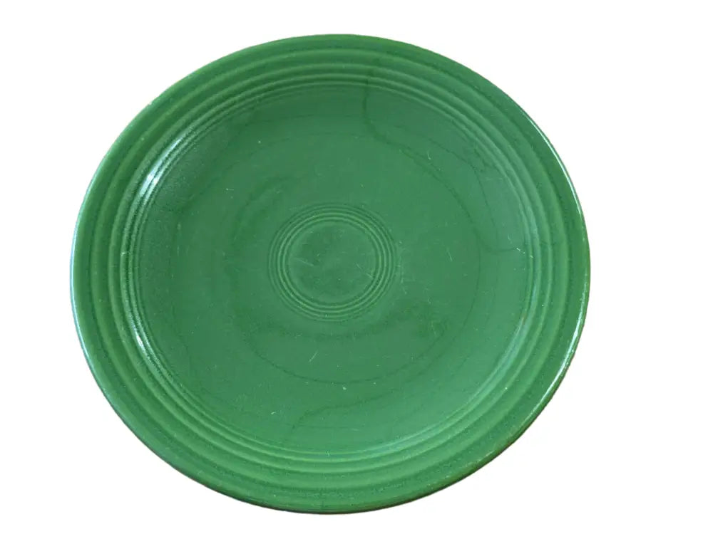 Vintage Forrest Green 6.5’’ Bread Plate Fiesta