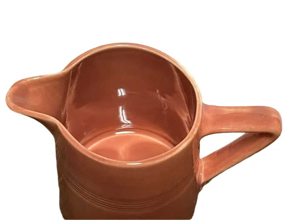 Homer Laughlin Harlequin Rose Tankard Jug - Thumbnail 2