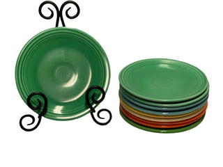 Vintage Original Green 6.5’’ Plate Bread Fiesta