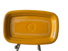 Load image into Gallery viewer, Xl Butter Dish Bottom Butterscotch Replacement Part Fiesta
