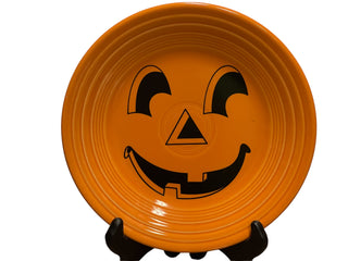 Fiesta Carson Persimmon Pumpkin Luncheon Plate Retired